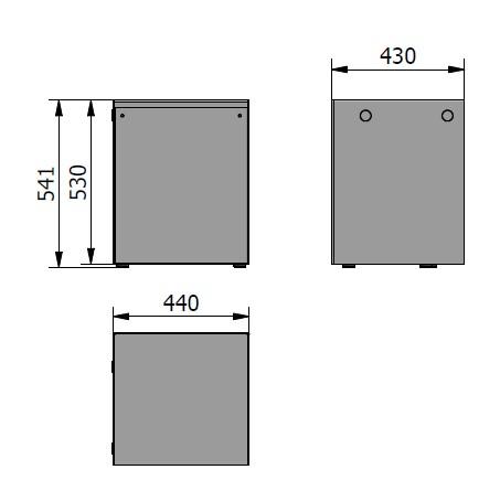 600 Max Small bench Måltegning2