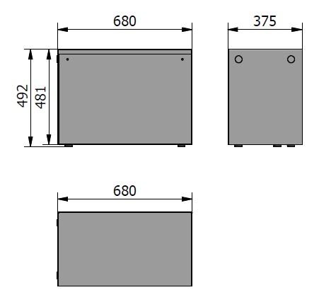 Nexo large bench Måltegning 2