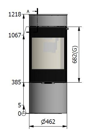 Viva L 120 uden sideglas måltegning måltegning 1