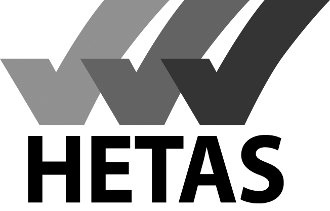 HETAS Logo BW