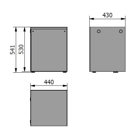 600 Max Small bench Måltegning2