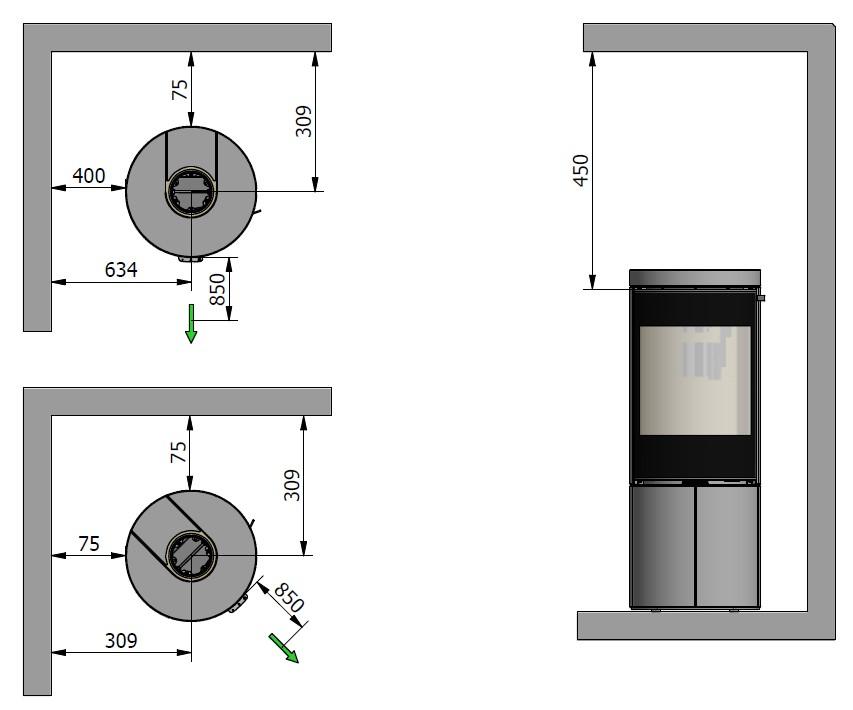 Juno L måltegning u sideglas 3