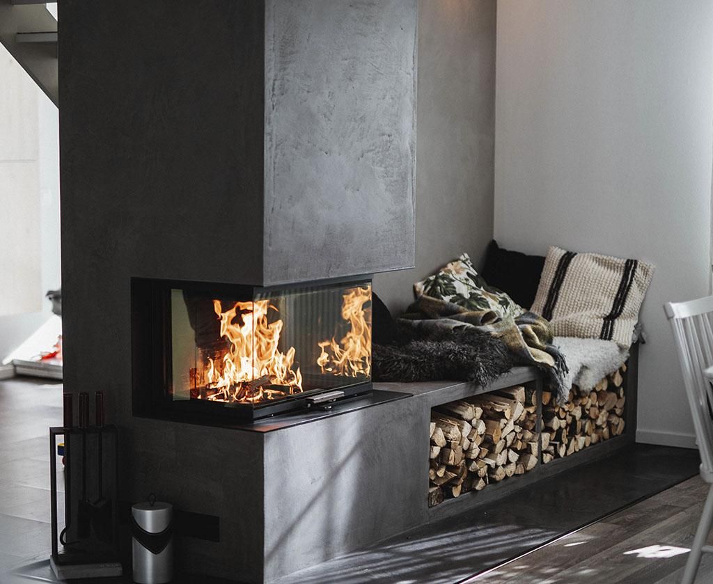 3 Sided Wood Burning Fireplace For The Modern Home Rais Visio 3 1 3 Sided Wood Burning Fireplace For The Modern Home Rais Visio 3 1